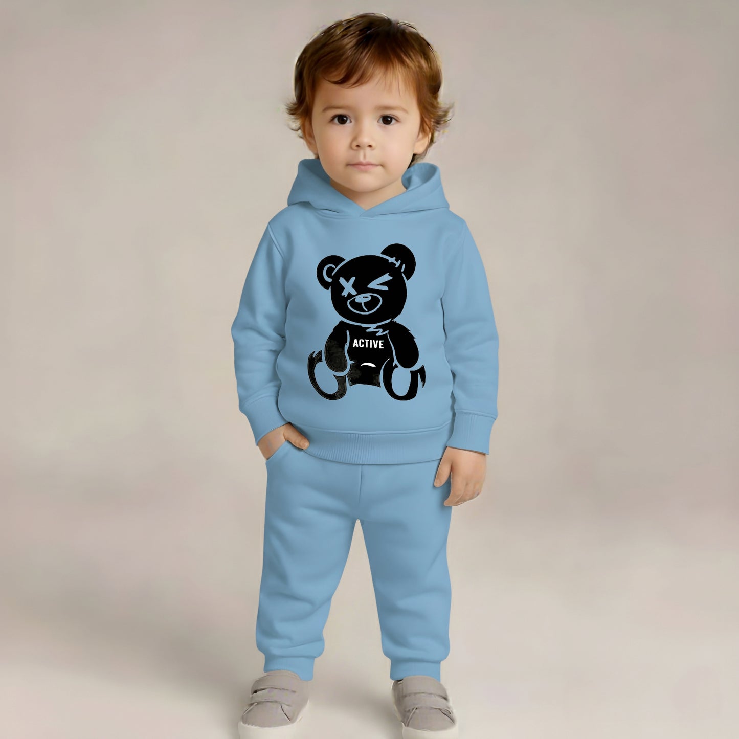 Pack Of 2 Baby Clothing Set Hoodie And Lower
