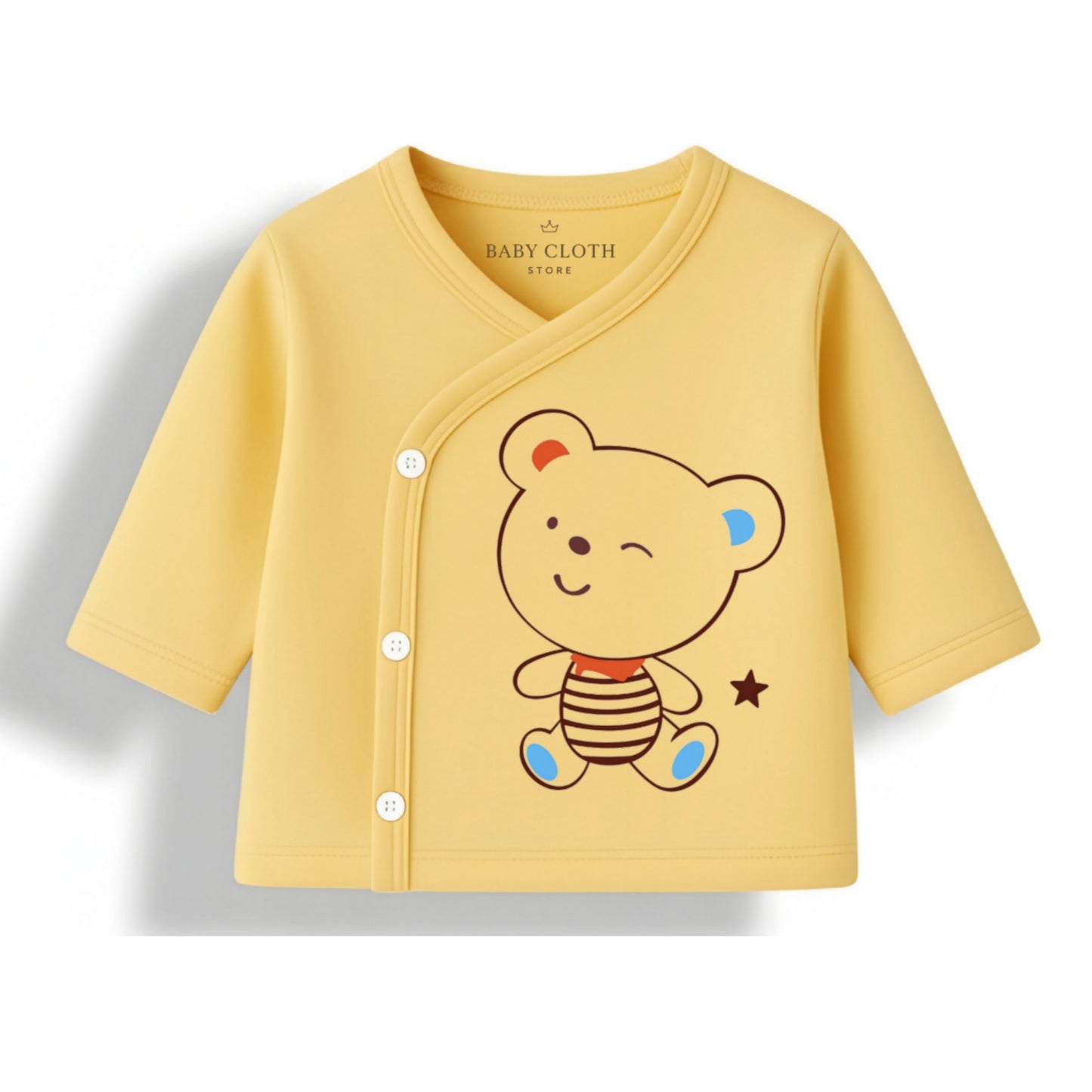 Baby Jhabla & Pyjama Set – Soft Cotton Care with Cute Print