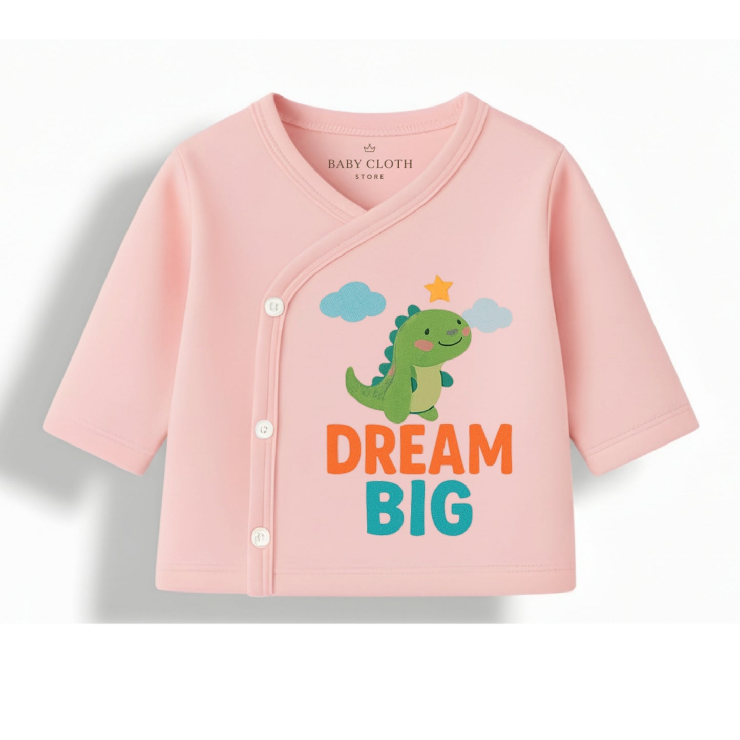 Baby Jhabla & Pyjama Set – Soft Cotton Care with Cute Print