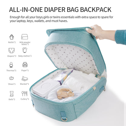 Portable Diaper Bag Backpack